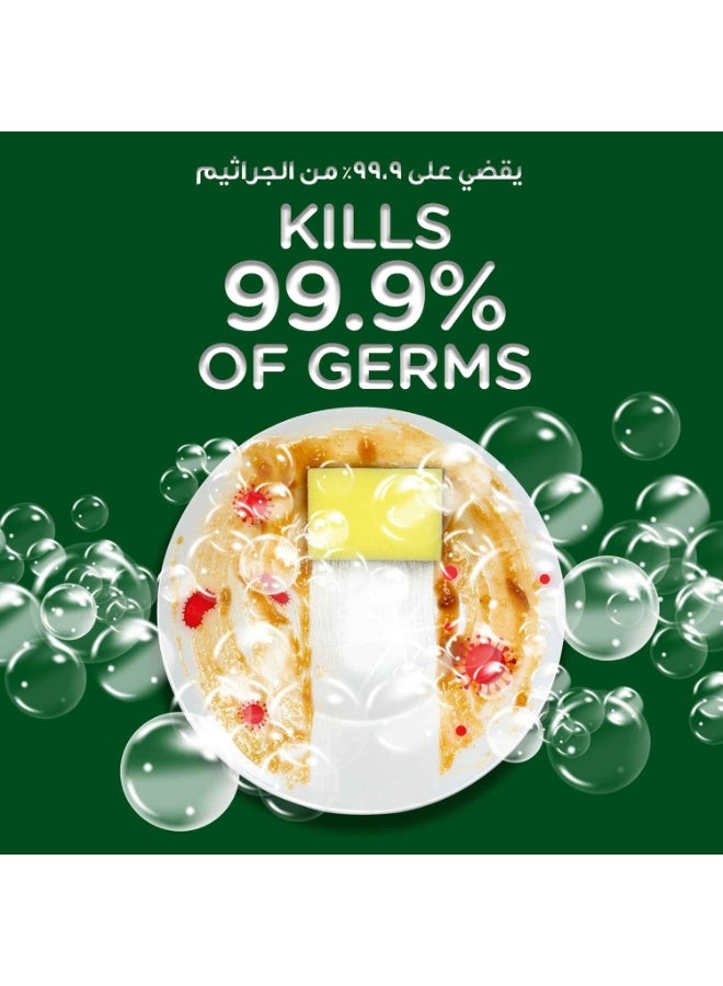 جيف سائل غسيل أطباق مضاد للبكتيريا برائحة النعناع والليمون، رغوة مزدوجة 750 مل - Image 4